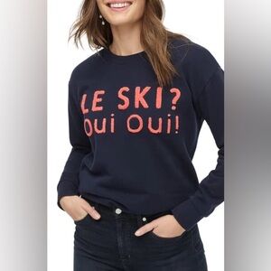 NWT J.Crew Le Ski? Oui Oui Sweater